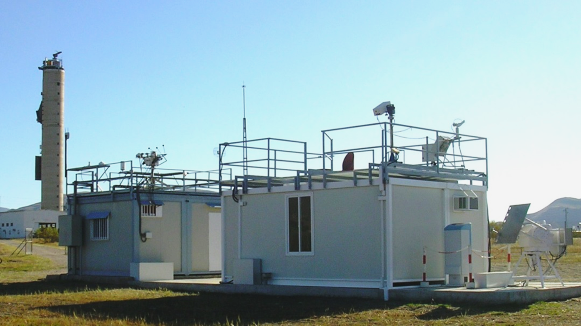Meteorologische Messstation METAS auf der Plataforma Solar de Almería