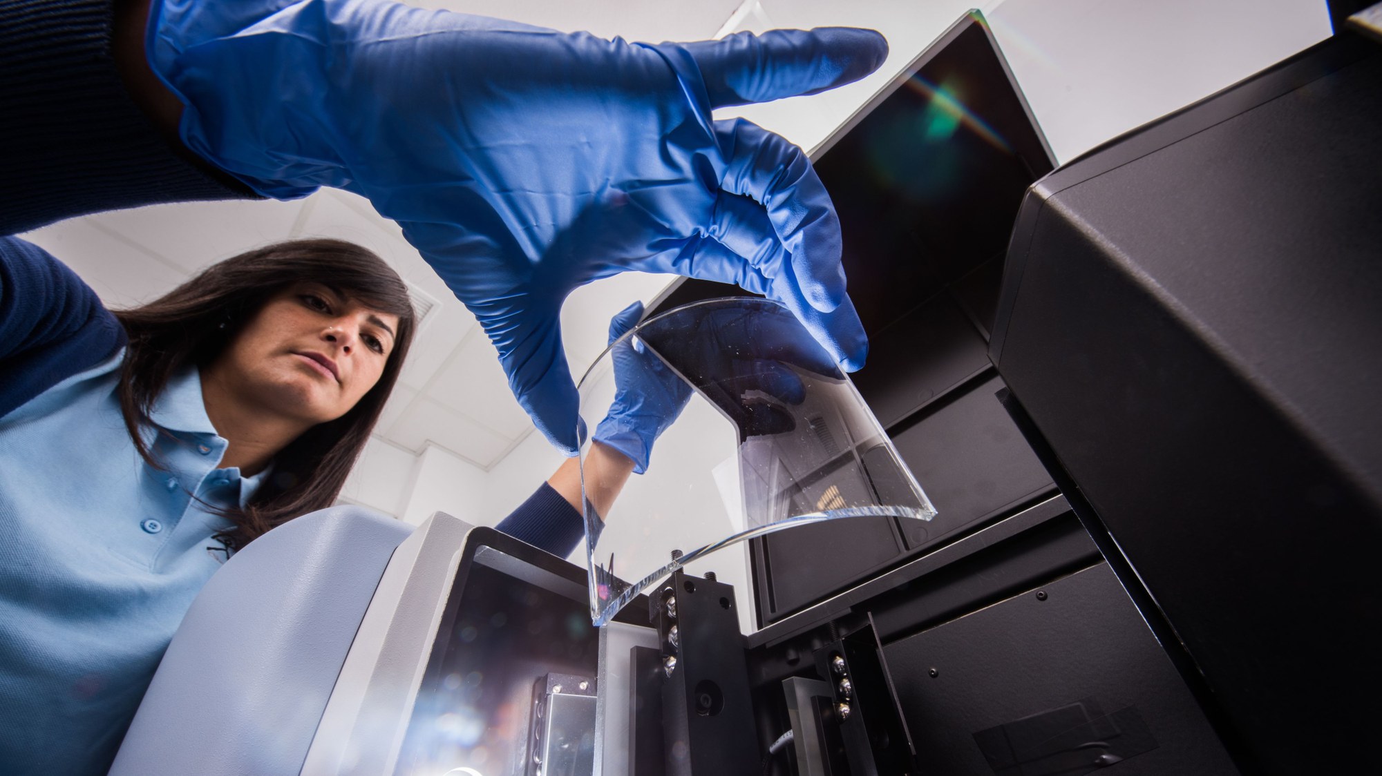 Spektrale Transmissionsgradmessungen