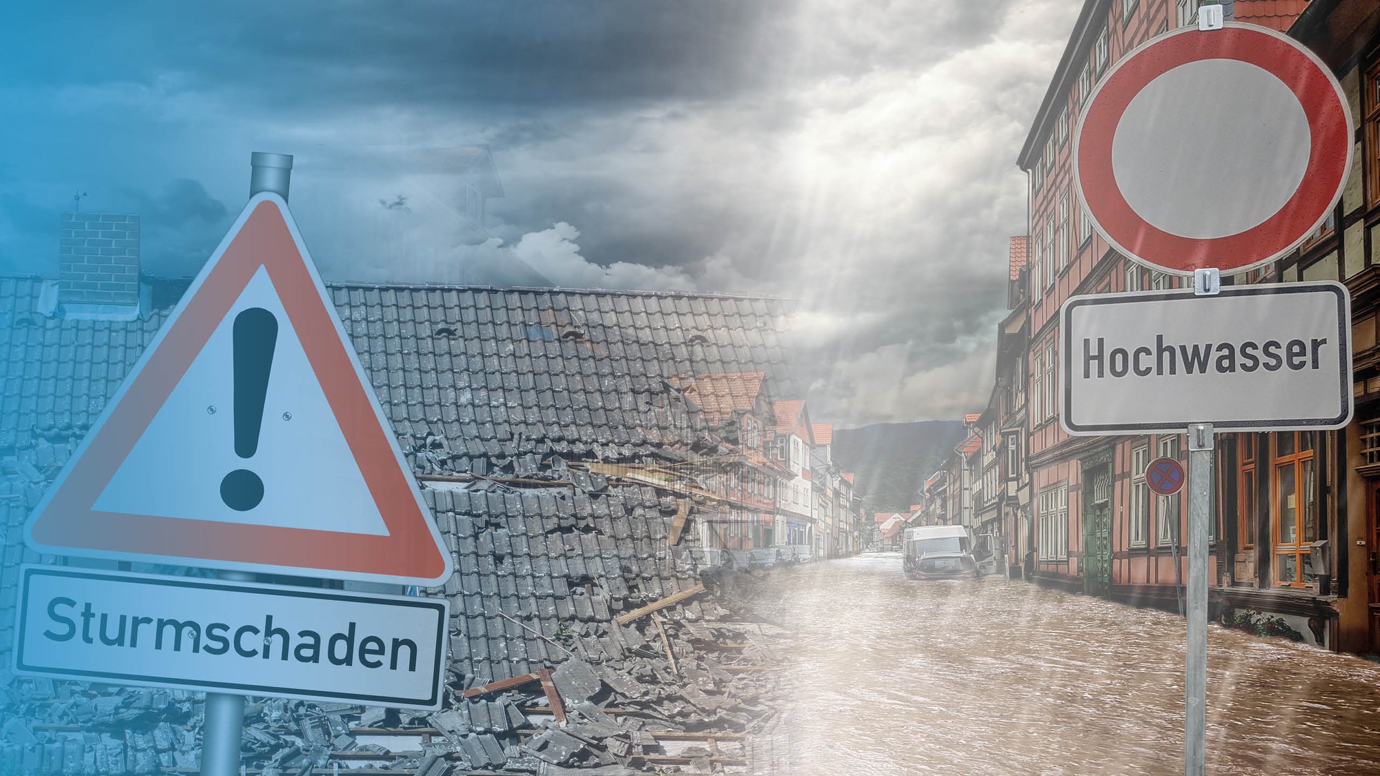 Trotz zerstörter Infrastruktur muss der sichere Transport von Gütern in und aus Katastrophengebiete gewährleistet sein.