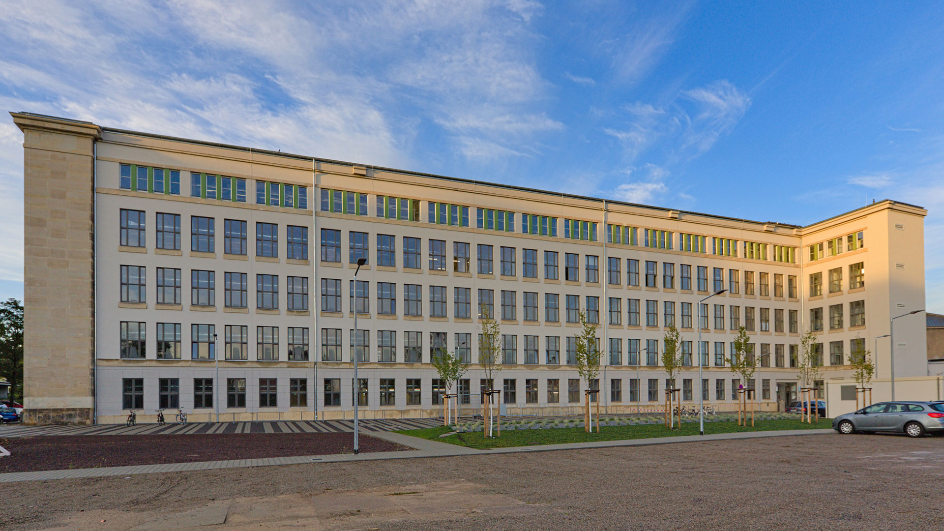 Ansicht des Gebäudes