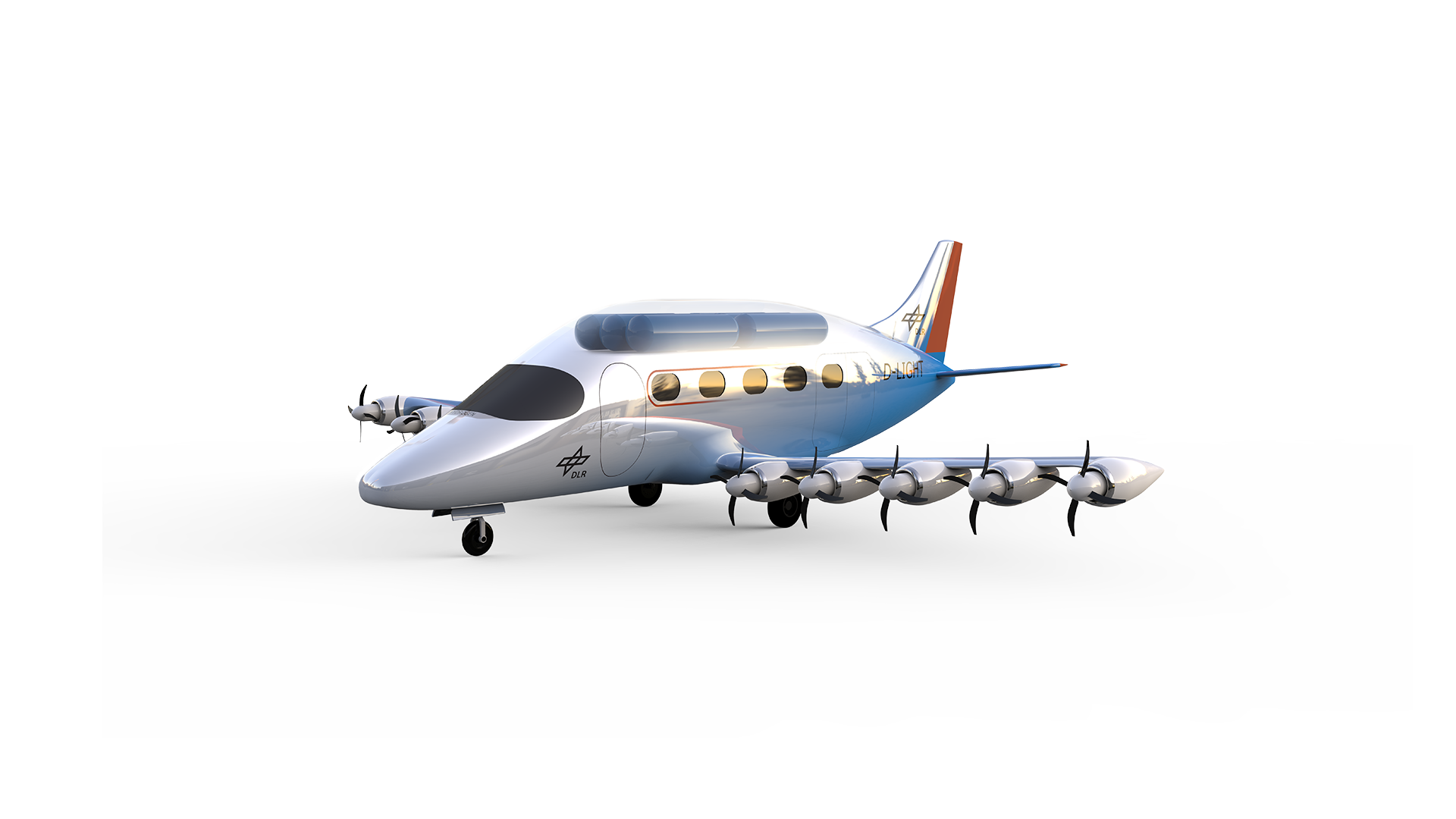 Grafik des Flugzeuges