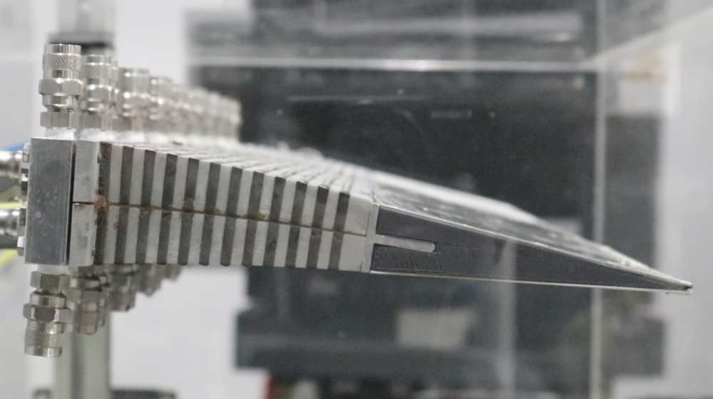 Diese Hinterkantenklappe für ein Winglet ist FAMoUS – Druckaktuierte Steuerflächen für bessere Effizienz