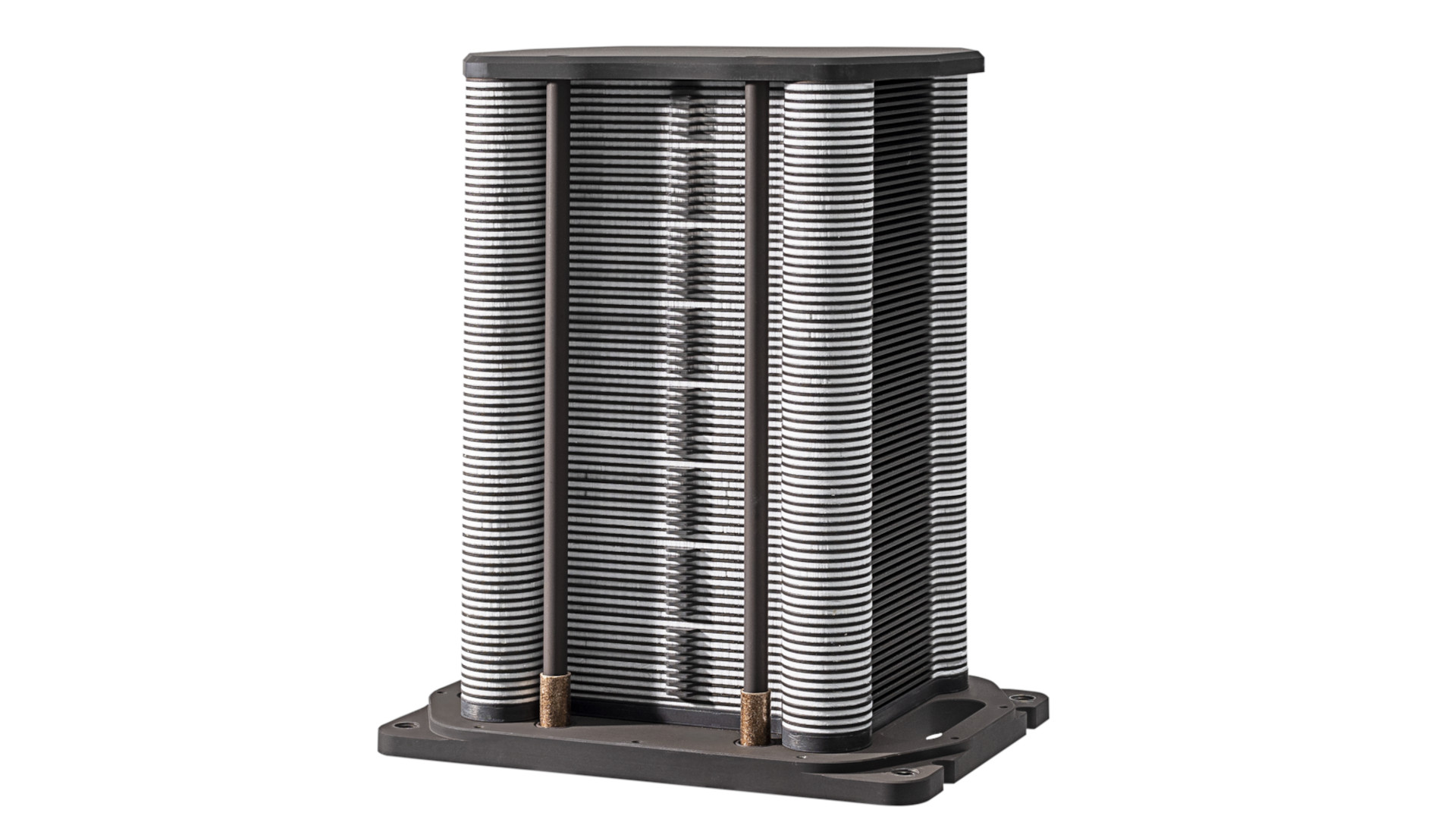 Stapel aus Festoxid-Brennstoffzellen (SOFC) für Wasserstoff, Erdgas und Methanol