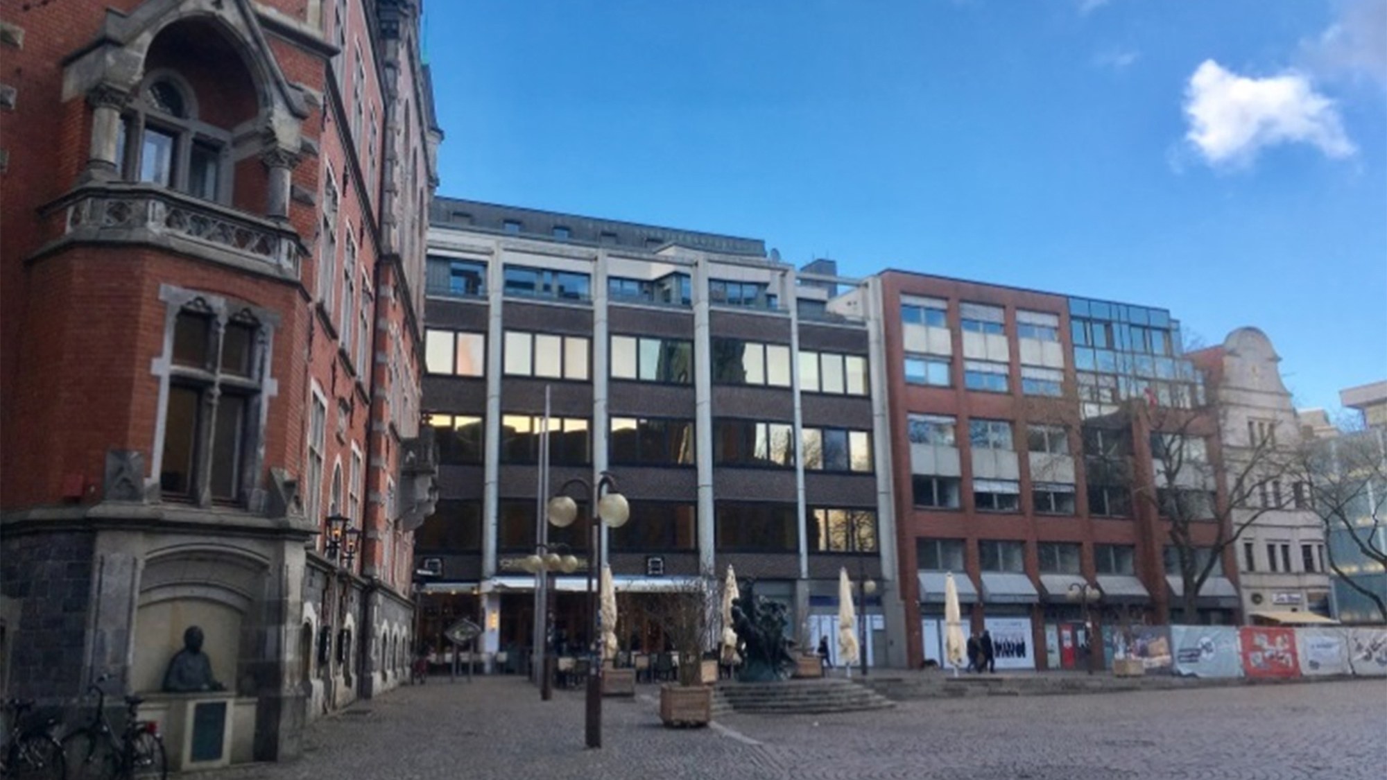 Häuserfassaden am Oldenburger Rathausmarkt