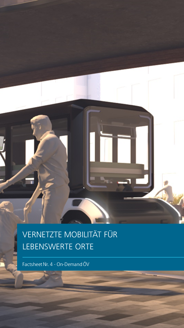 Das U-Shift fährt an einer Straße entlang.