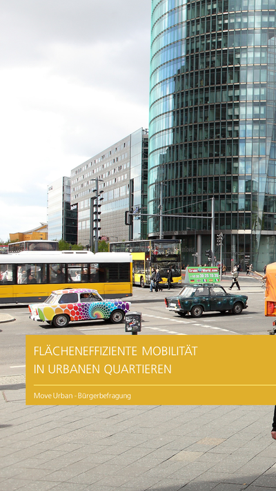 Titelbild zur Bürgerbefragung. Stadtsezenerie.