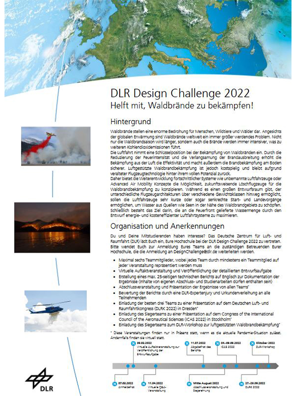 Vorschaubild: NASA/DLR Aeronautical Design Challenge 2021