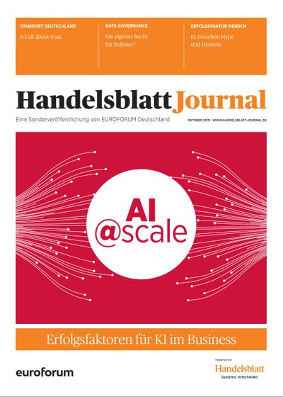 Ingenieurskompetenzen als KI-Enabler – Ein DLR-Beitrag im Handelsblatt-Journal 10/2019