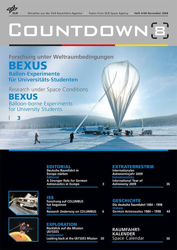 Titelbild des Magazins COUNTDOWN Ausgabe Nummer 8