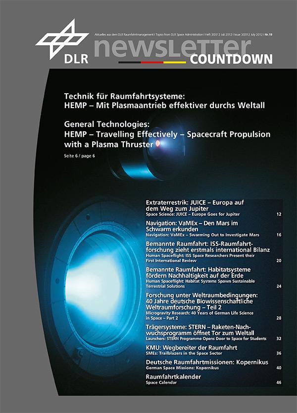 Titelbild des Magazins COUNTDOWN Ausgabe Nummer 19
