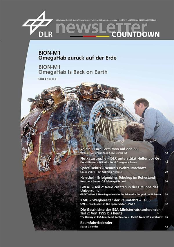 Titelbild des Magazins COUNTDOWN Ausgabe Nummer 22