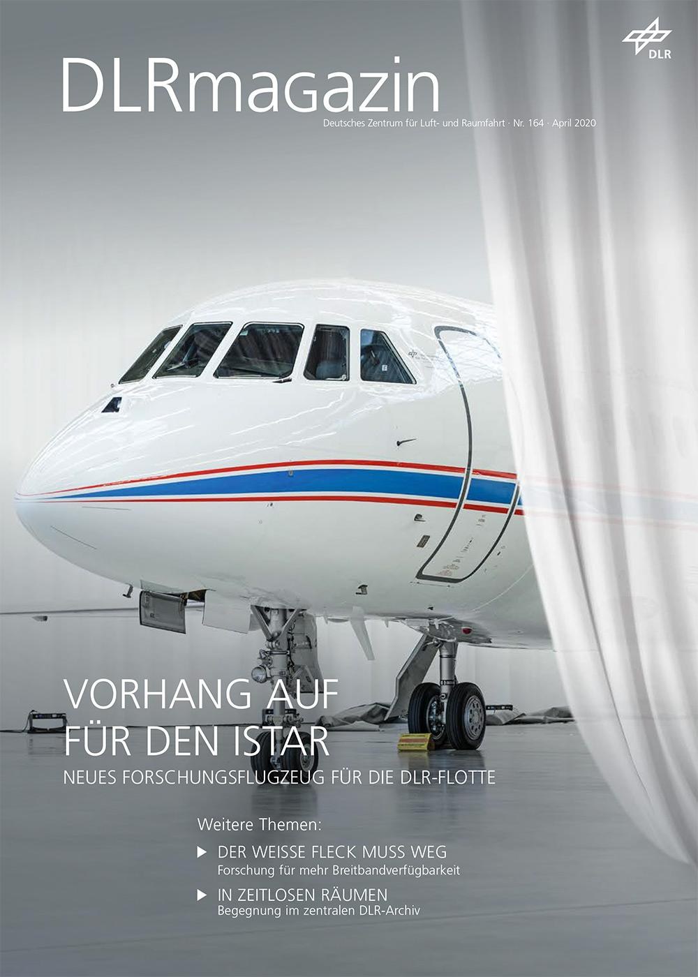 Cover DLRmagazin 164: Vorhang auf für den ISTAR