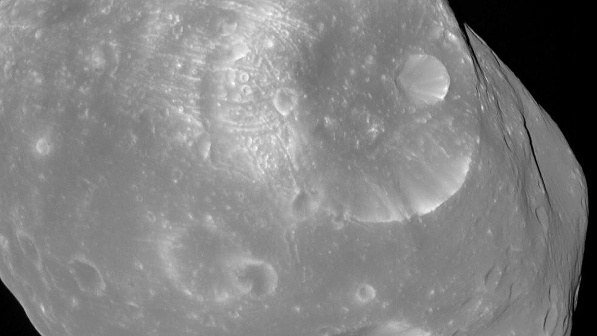 Standbild Animation: Der Marsmond Phobos