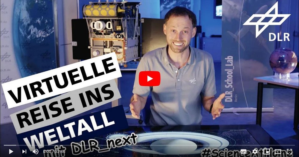 Virtuelle Reise ins Weltall