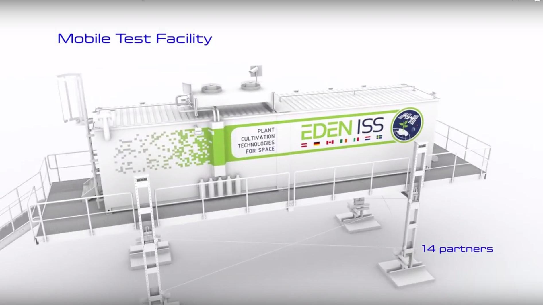 DLR - Startbild - Video: EDEN ISS — Greenhouse for ISS, moon and Mars