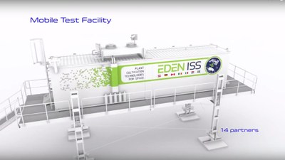 DLR - Startbild - Video: EDEN ISS — Greenhouse for ISS, moon and Mars