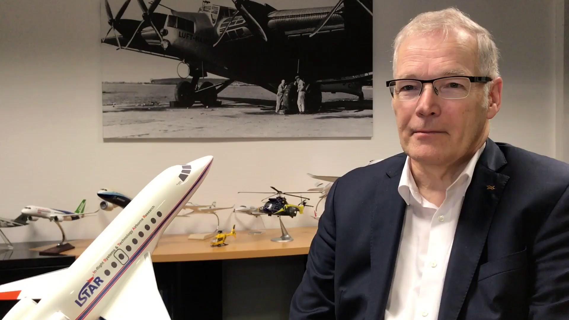 DLR - Startbild - Video: ISTAR ist Technologie, Simulation, Digitalisierung – O-Ton des DLR-Luftfahrtvorstands Prof. Rolf Henke zum Download