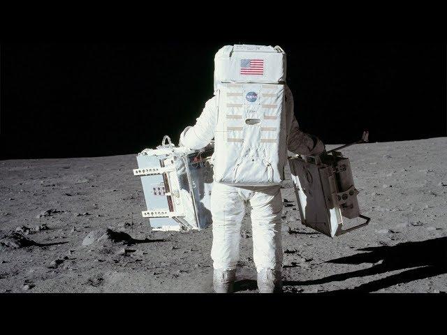 Standbild - Video: Moon landing music video - High-resolution Apollo 11 images