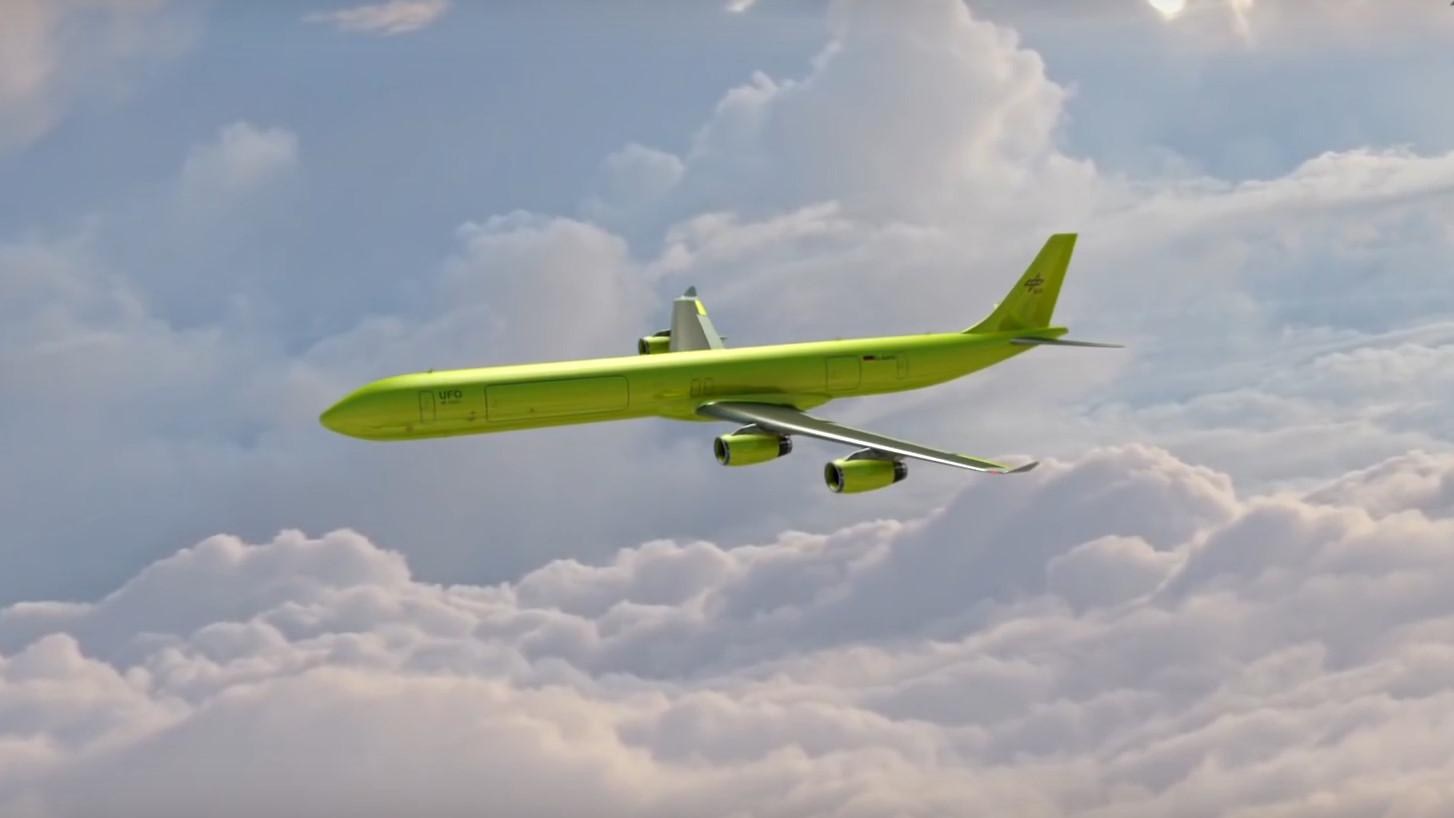 Video unbemannte Frachtflugzeuge