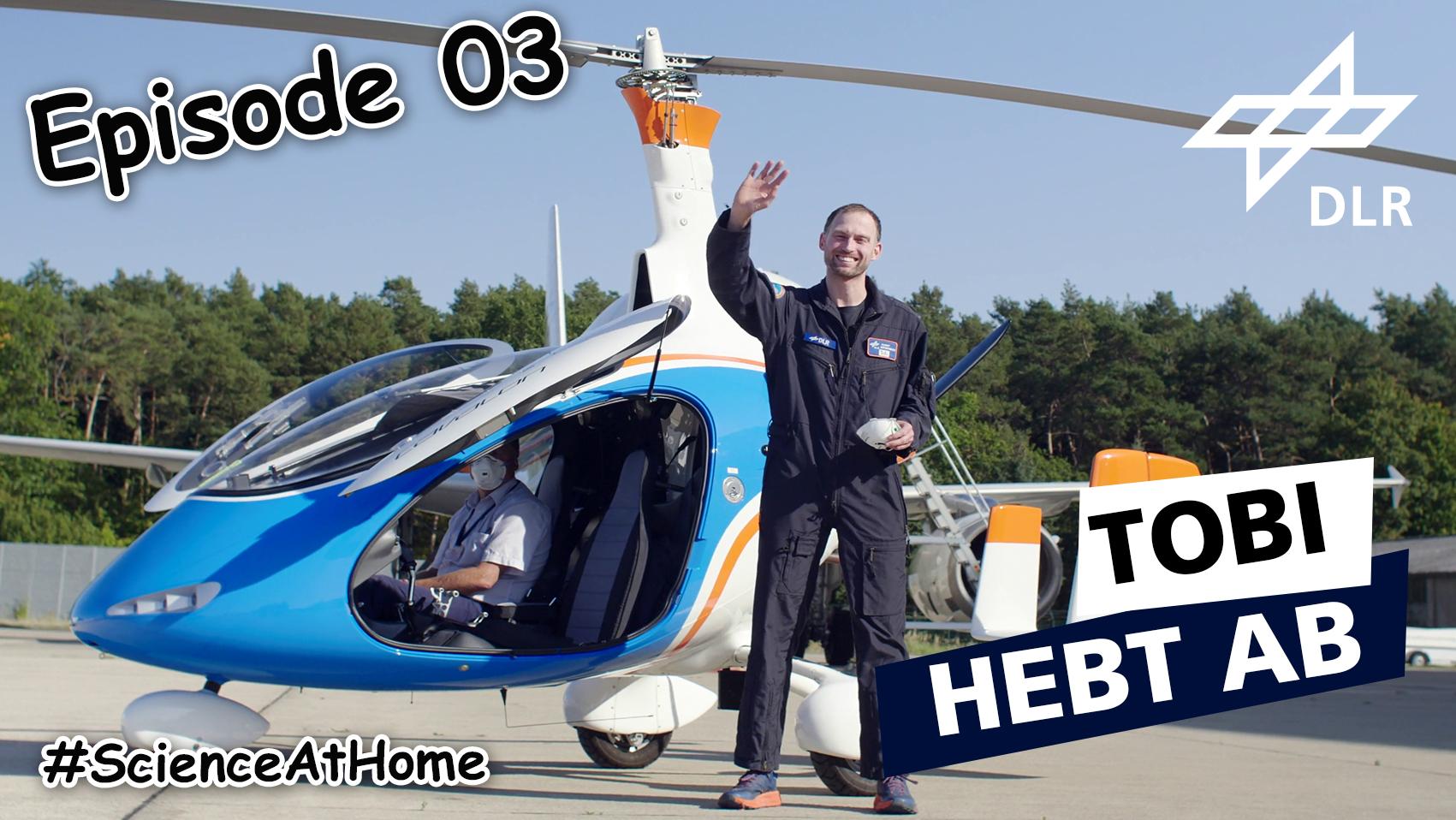 Standbild Video: DLR_School_Lab TV Episode 03 – Tobi hebt ab