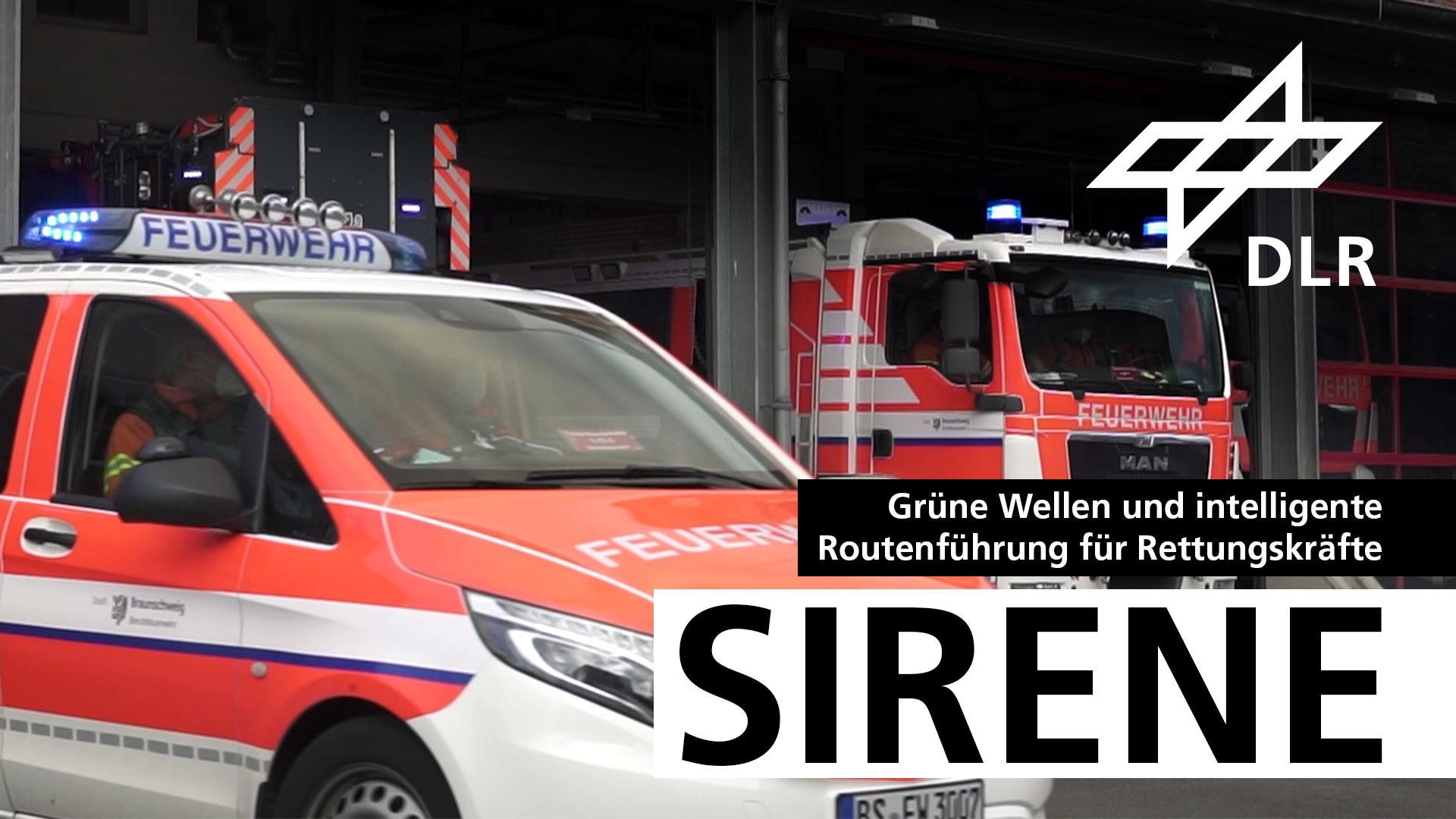 Standbild: Projekt SIRENE: Grüne Wellen für schnelle und sichere Rettungseinsätze