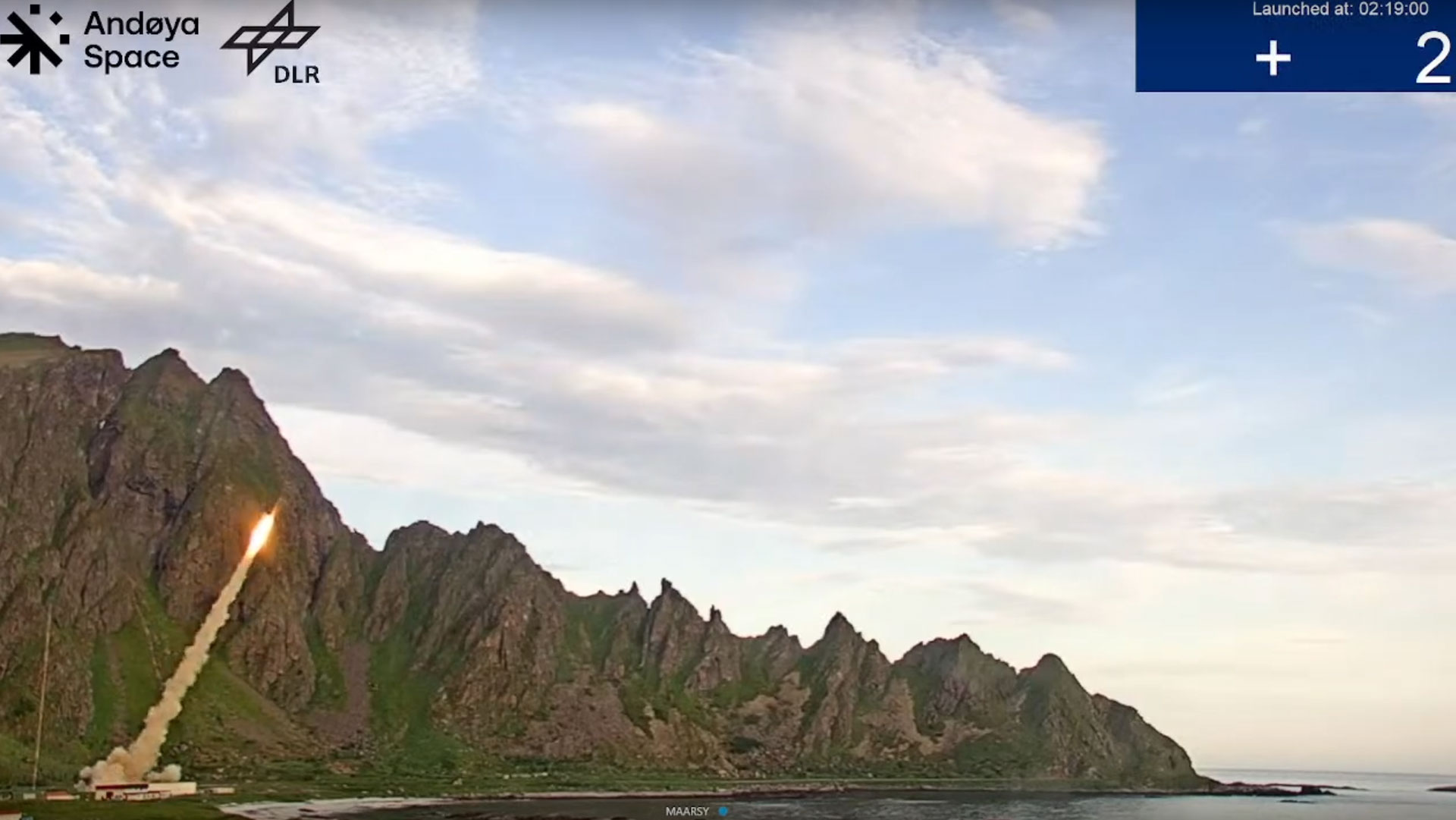 Standbild - Video: Andoya Space - DLR STORT [LAUNCHED]