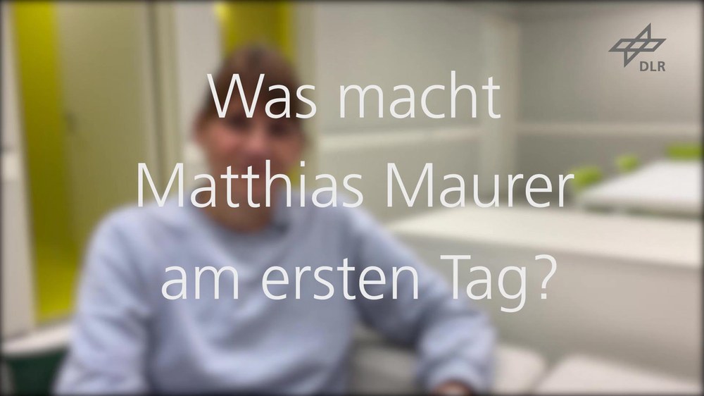 Video: Dr. Melanie von der Wiesche zum Alltag von Matthias Maurer im Kölner :envihab