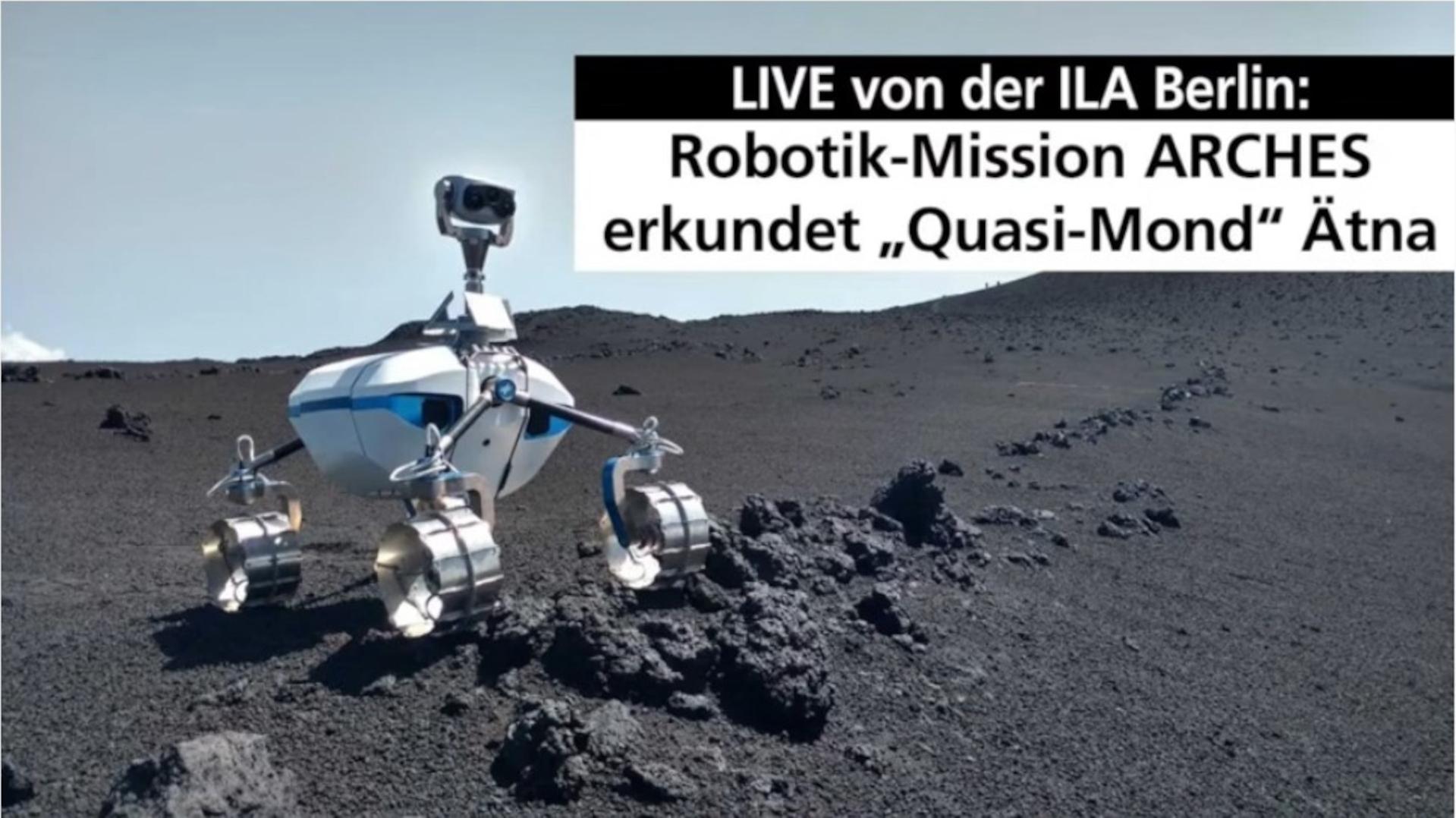 Standbild Video ILA 2022 Livestream ARCHES Ätna