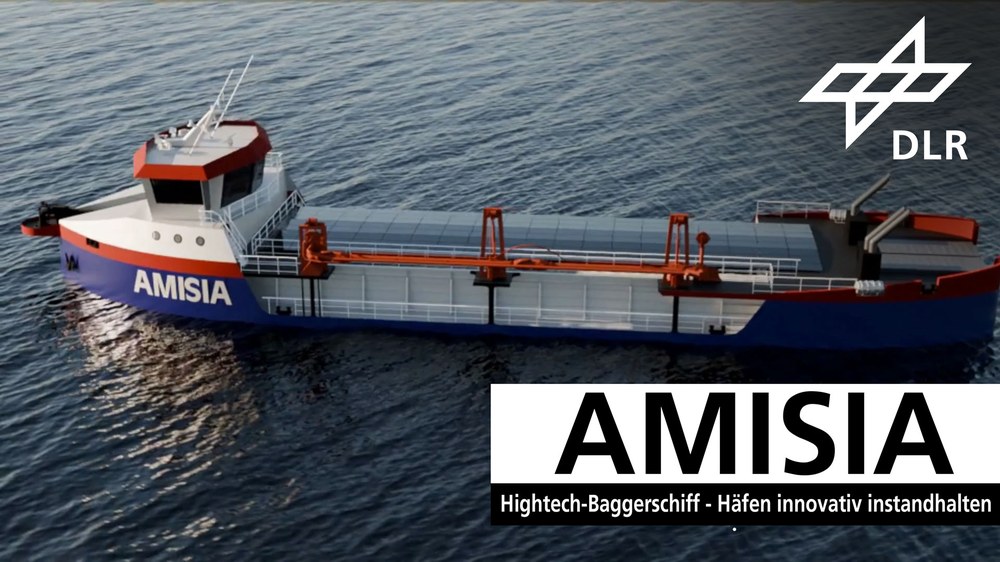 Video: Hightech-Baggerschiff – Häfen innovativ instand halten im Projekt AMISIA
