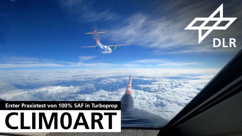 Video: 100 % SAF + Turboprop: Der erste echte Praxistest in der Luft