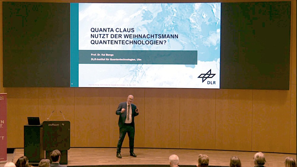 Video: DLR-Weihnachtsvorlesung 2025 – Santa Claus oder Quanta Claus?