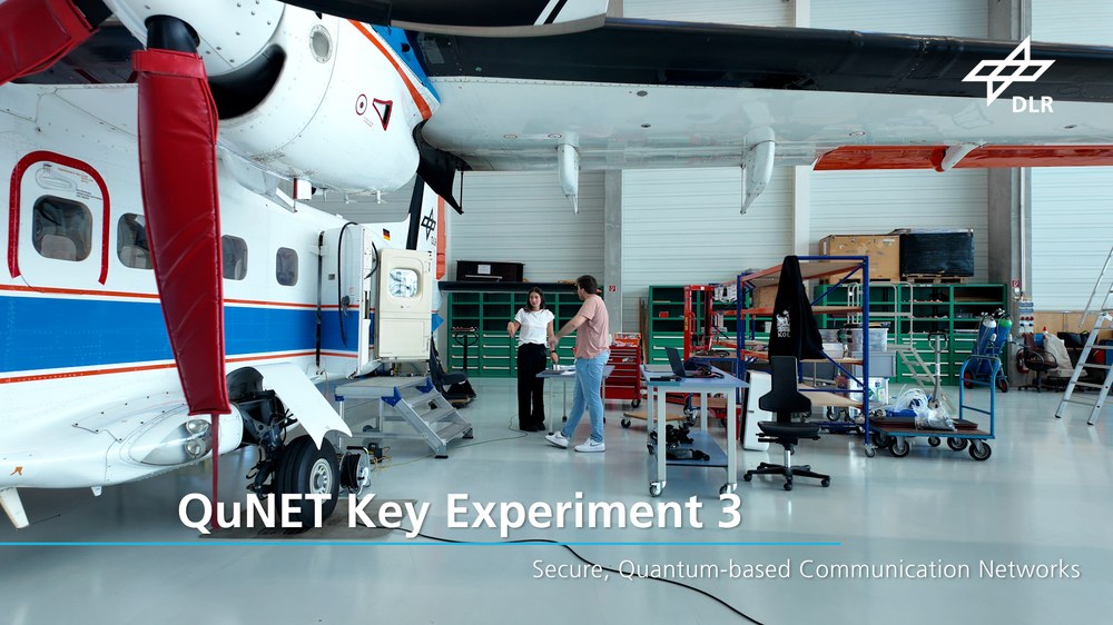 Video: Schlüsselexperiment der QuNET-Initiative