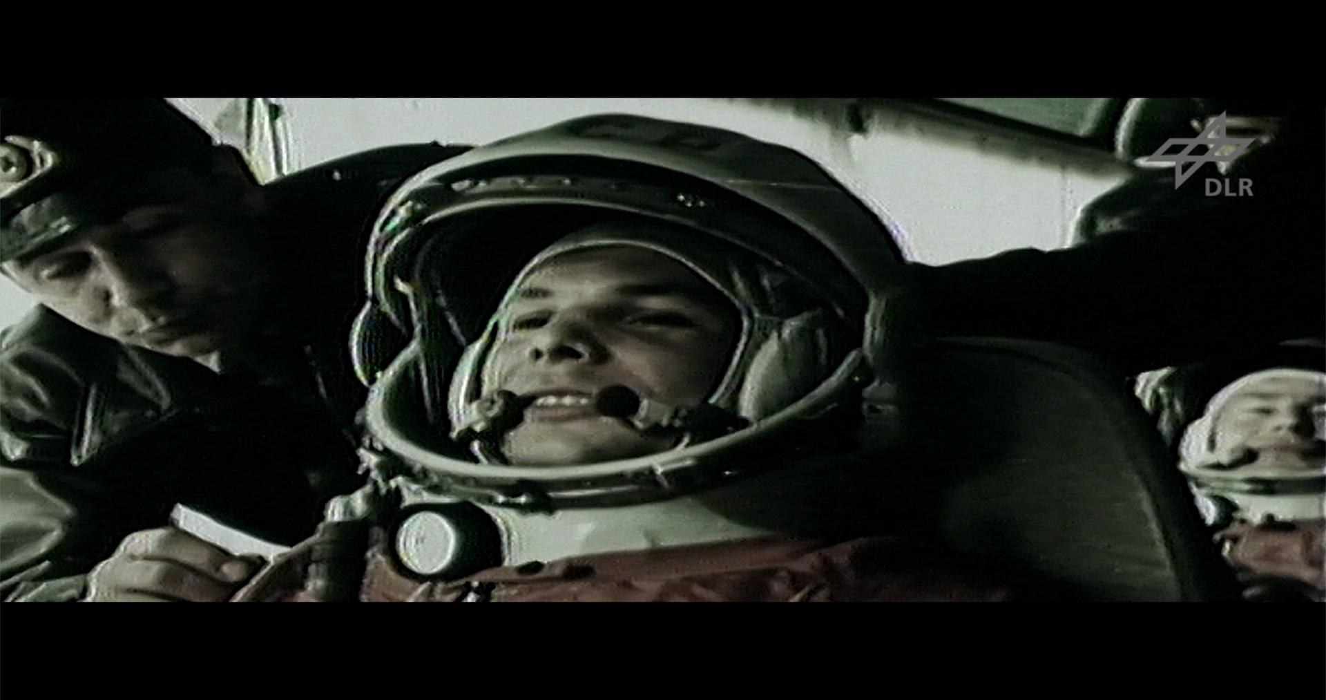 Standbild: 12.04.1961 der erste Mensch fliegt ins All – Juri Gagarin