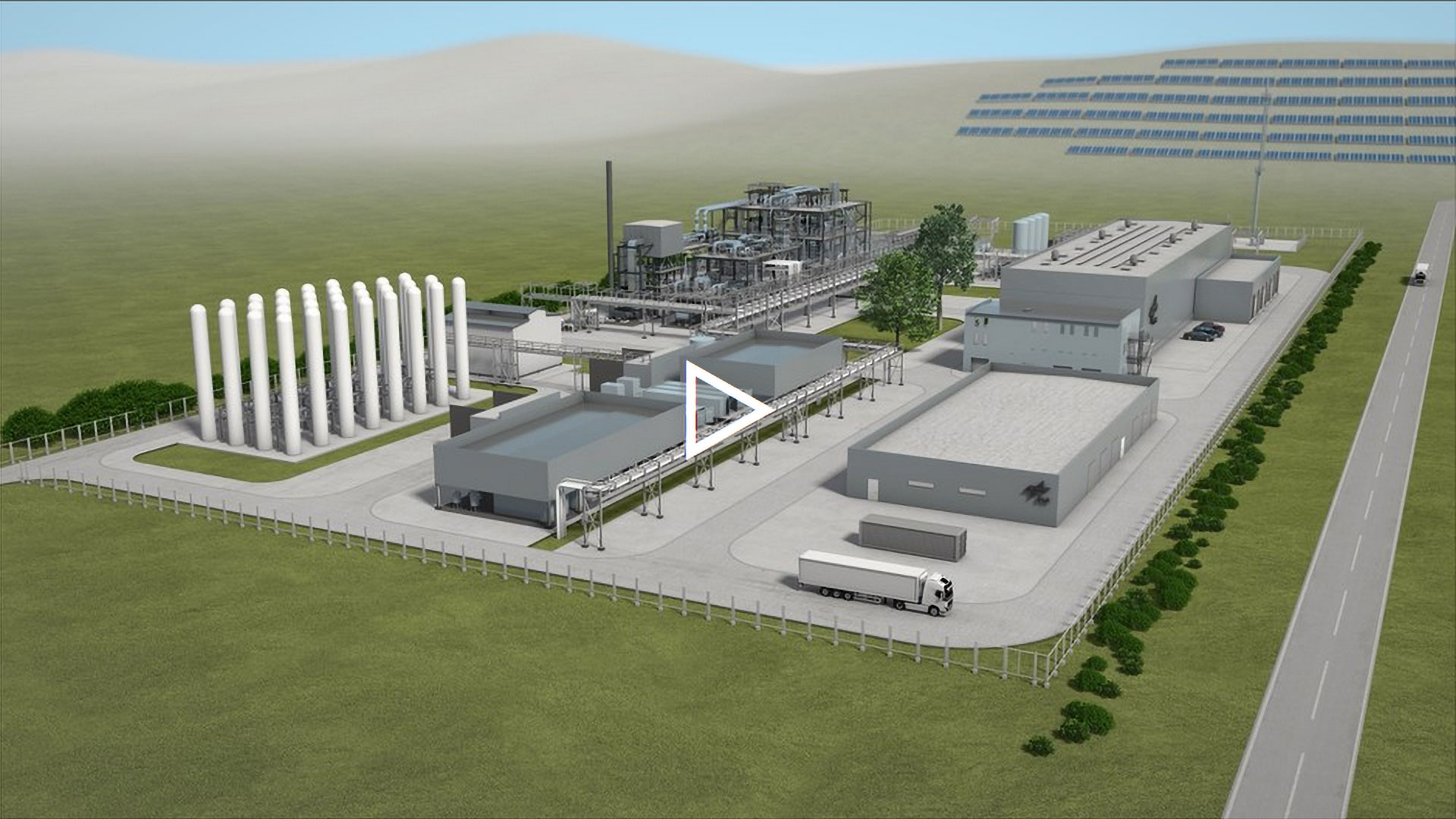 Vorschaubild des Videos mit Blick auf die Anlage