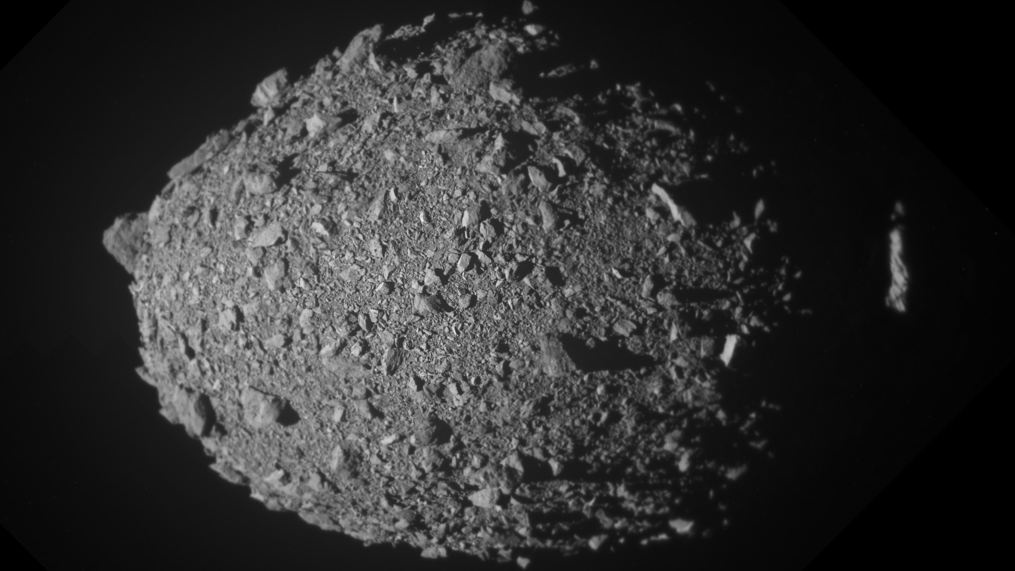 The Dimorphos asteroid