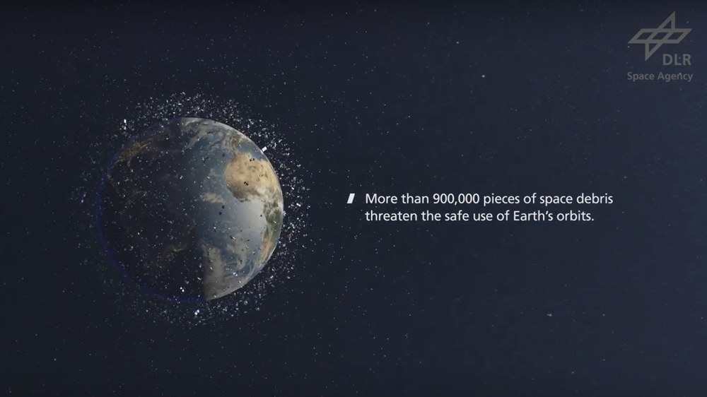 Video: Space debris as a threat to space flight - greater safety thanks to the GESTRA space radar