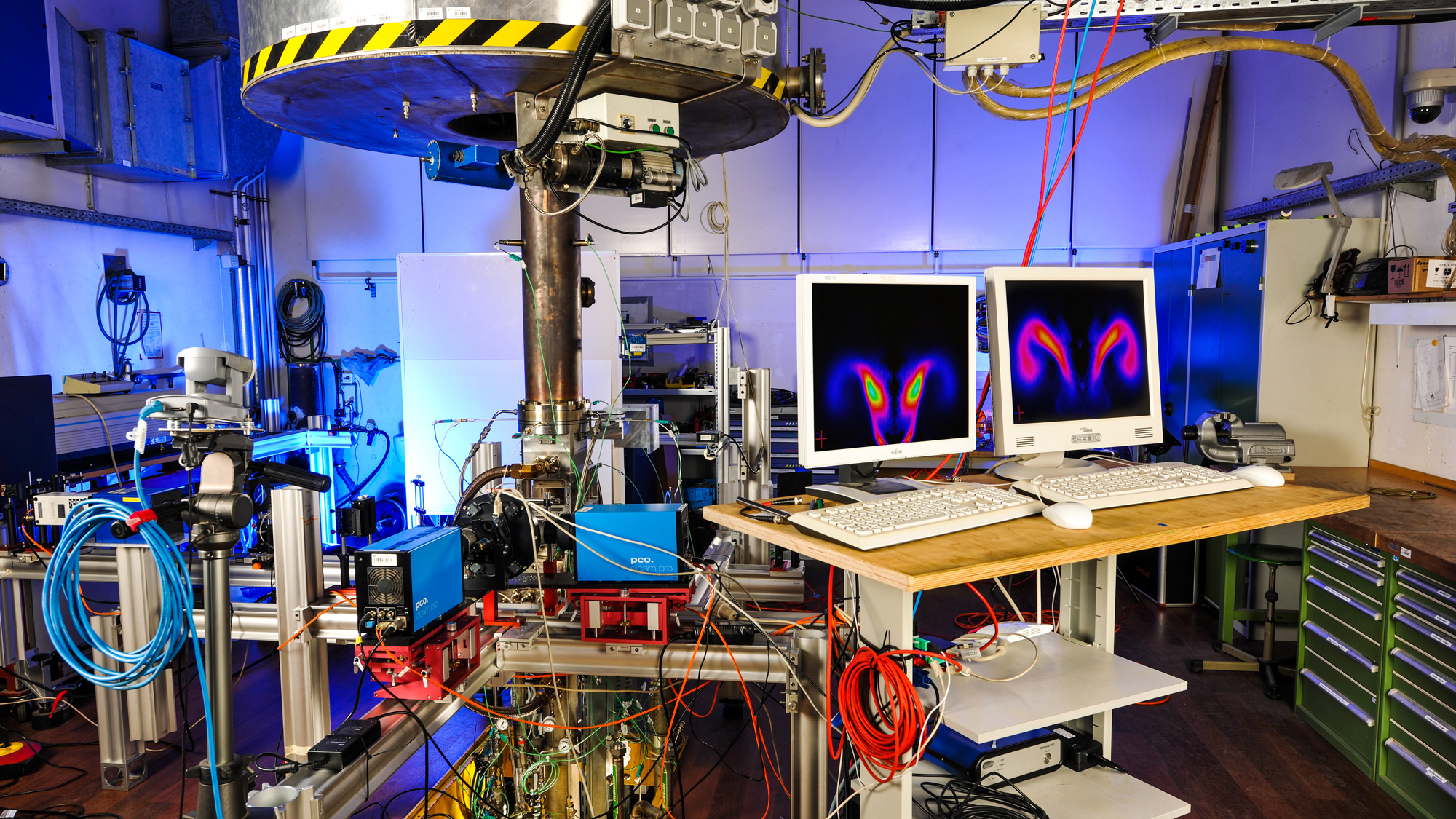 Optical Measurement Technology for the test facility Single Sector Combustor