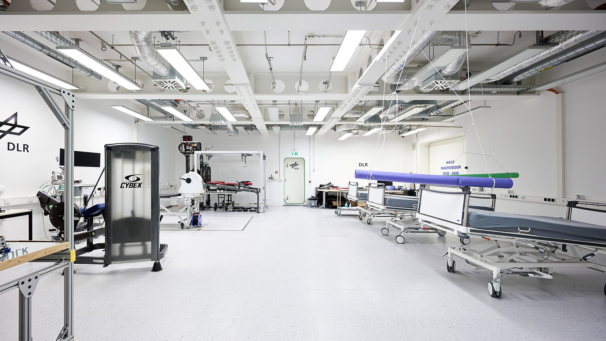 Training room of the SMC bed-rest study