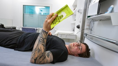 Leisure activities during the bed-rest study