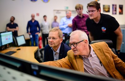 Live test of the new system at the Columbus Control Center