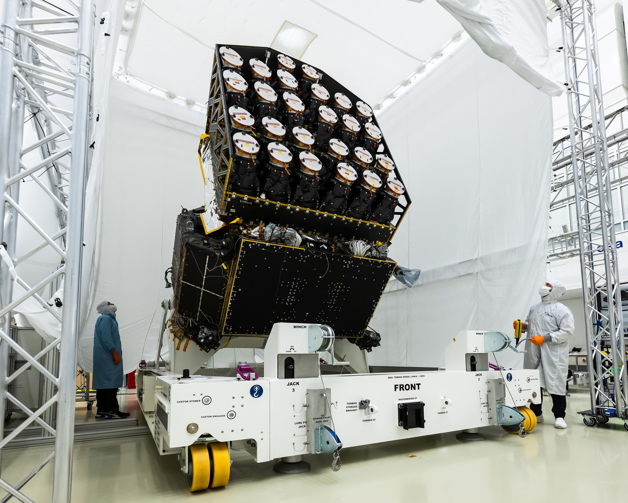 Rotating the spacecraft