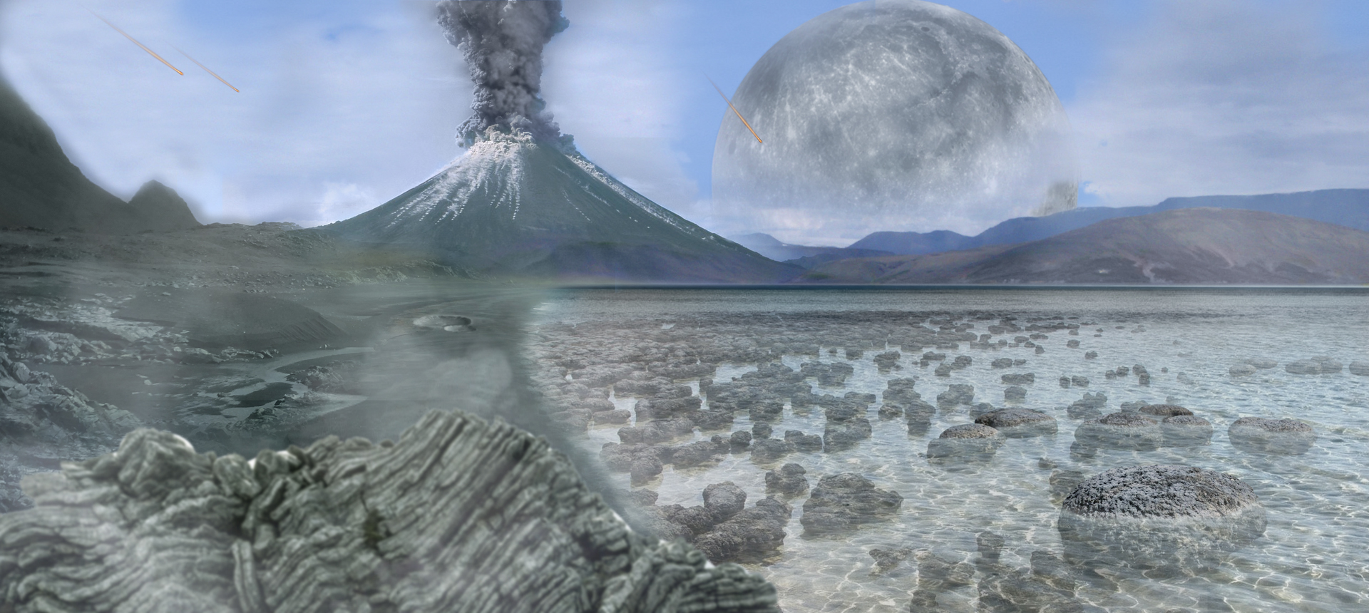 The early days of our planet