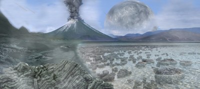 The early days of our planet