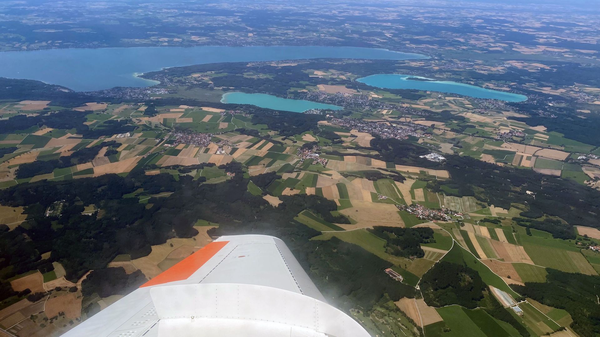 LDACS view from the falcon aircraft