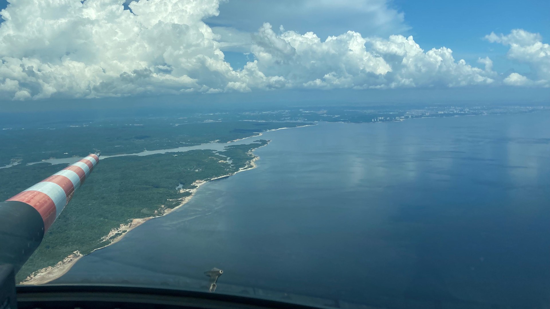 On the approach to Manaus