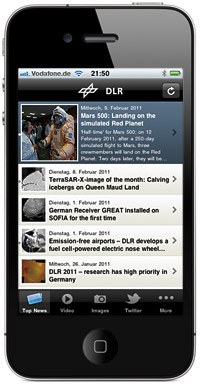 The DLR iOS App
