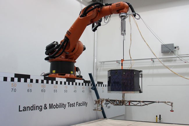 Philae in der Testanlage