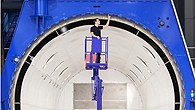 Backofen für Faserverbundbauteile: DLR nimmt weltweit größten Forschungsautoklaven in Betrieb. Bild: DLR, CC-BY.