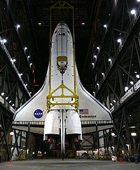 Space Shuttle Endeavour im