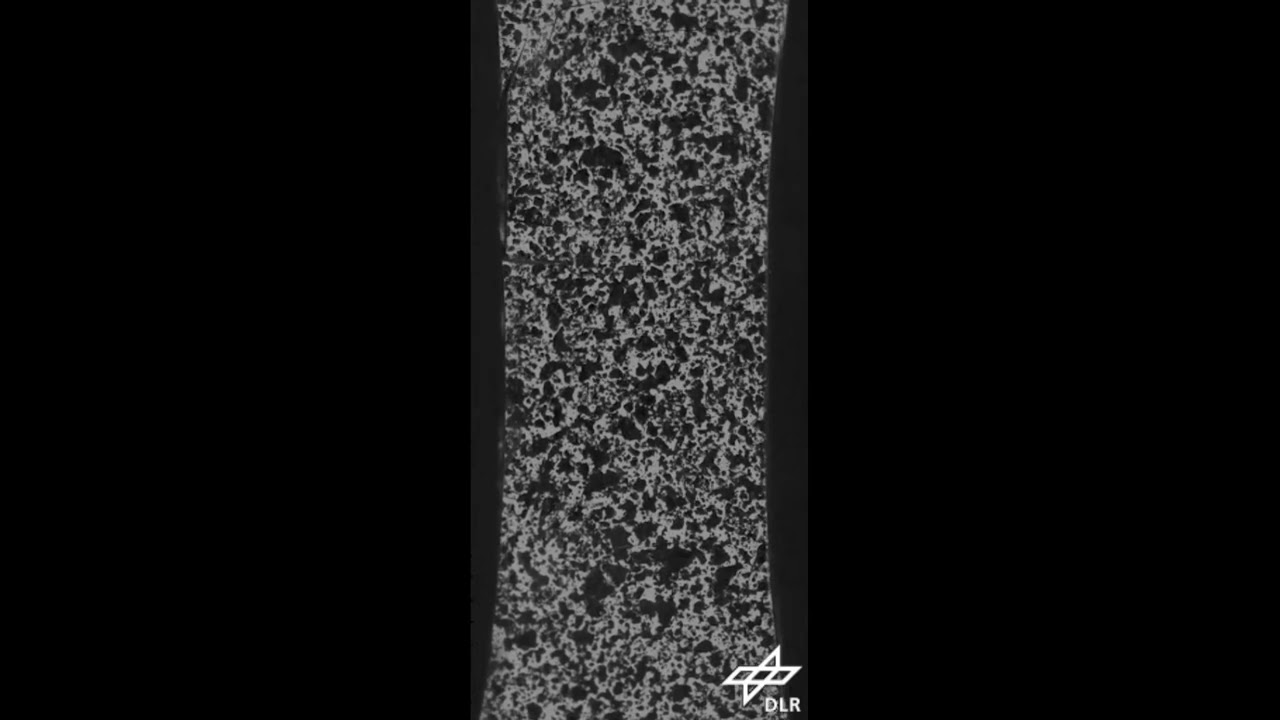 Dynamic test of 3D woven composite